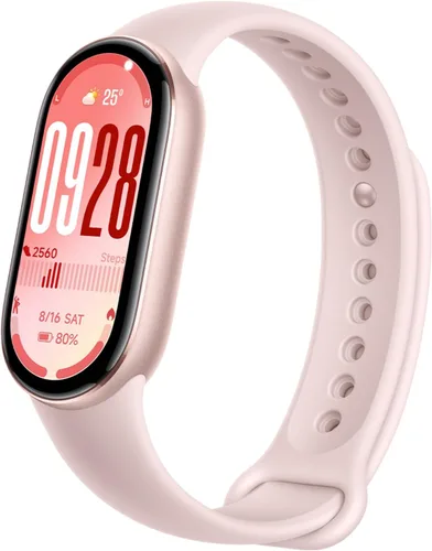 XIAOMI Mi Smart Band 10 (2025) Versión Global - Pantalla AMOLED de 1.72" | 21 Días de Duración de la Batería | Pantalla Táctil, Rastreador Rosa