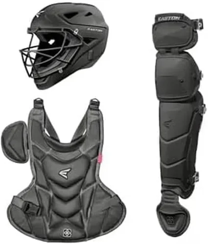 Miniatura 10 de Easton Jen Schro My Very First Youth Softball Catcher’s Set Helmet, Leg Guards & Chest Protector Included