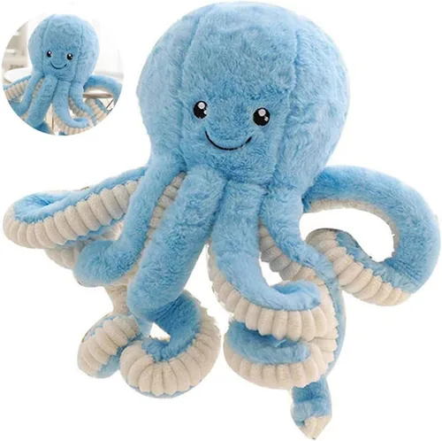 JOSON - Juguetes de pulpo de peluche lindos, animales de peluche suaves en forma de pulpo, regalo de cumpleaños para niñas, niños y adultos (40.6
