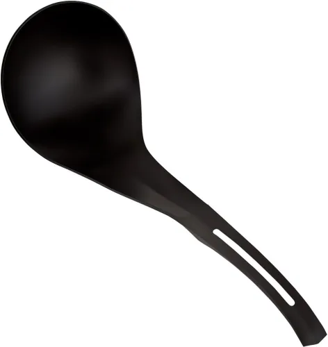 Miniatura 4 de Fusionbrands CurveUtensil - Juego de 5 herramientas esenciales de cocina de nailon con pantalla de alambre y estante de almacenamiento, agarres