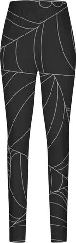Miniatura 3 de Pantalones de Halloween para mujer, diseño de calavera, de cintura alta, elásticos, cálidos, medievales, para fiesta de disfraces, leggings