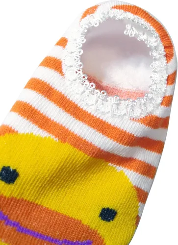 Miniatura 4 de CXP Good Goods Baby Girls' Anti Slip Skid Socks Baby Walker Toddler Cute Stripes Boat Socks for 6-18 Months (5 Pairs)