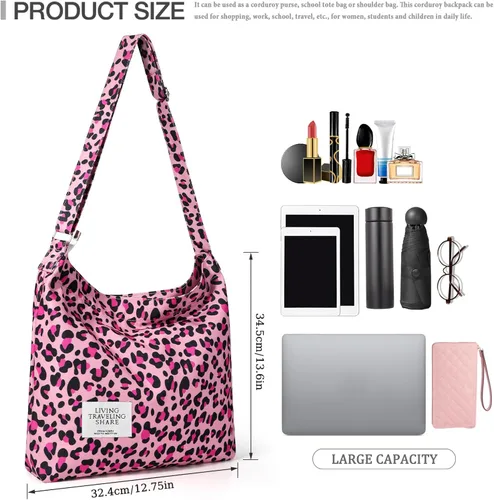 Miniatura 8 de Bolsa de lona con diseño de bolsillo externo, aspecto elegante, correa de hombro ajustable