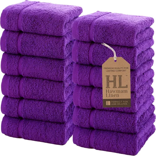 Miniatura 34 de Juego de 6 toallas de baño negras para baño, algodón turco original, suave, absorbente y de primera calidad, 2 toallas de baño, 2 manos y 2 toallas