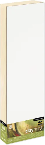 Miniatura 78 de Ampersand Art Supply Panel de pintura de madera: Serie Museo Claybord, 10 "x 10", 2" Perfil con acunado Perfil con cuna de 2
