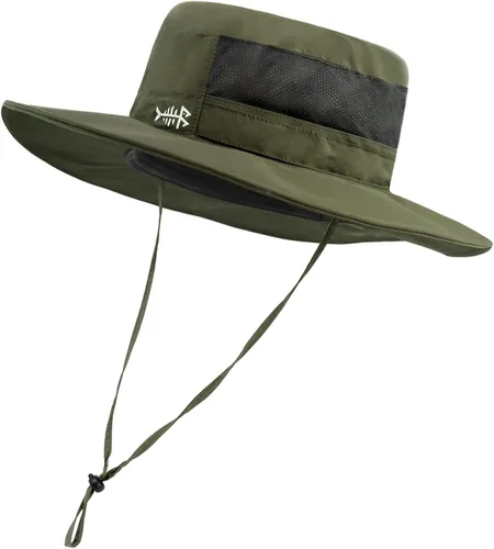 Miniatura 13 de BASSDASH Sombrero de pesca solar UPF 50+ resistente al agua con solapa desmontable para el cuello
