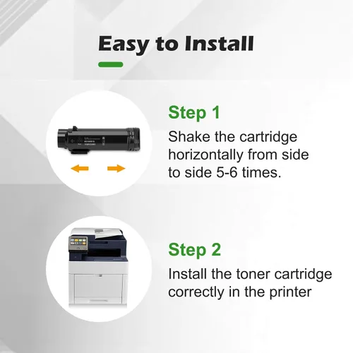 Miniatura 8 de Remanufactured Workcentre 6515 Toner Phaser 6510 Toner Replacement for Xerox Workcentre 6515 Toner Phaser 6510 Toner Cartridge Compatible with Xerox