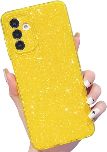 Miniatura 28 de MINSCOSE Funda compatible con Samsung Galaxy A14 5G, bonita funda delgada con purpurina fina, a prueba de golpes, de TPU para mujeres y niñas