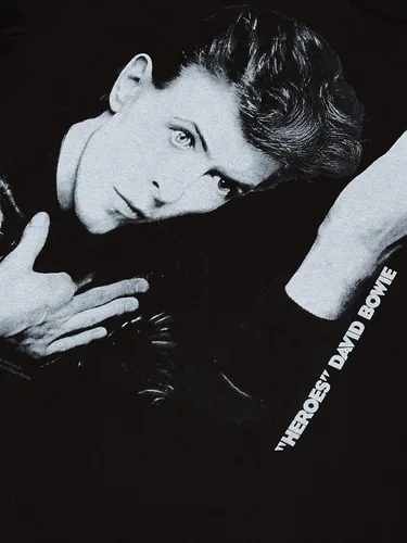 Miniatura 2 de Liquid Blue - Camiseta de manga corta para hombre de David Bowie Heroes
