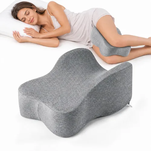 Miniatura 8 de UJPFEO Almohada de rodilla para personas que duermen de lado, almohadas de piernas para ciática, rodillas, caderas, articulaciones entre piernas