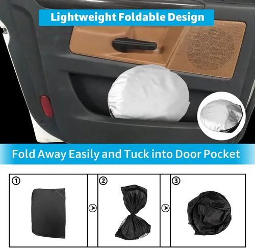 Miniatura 672 de Proadsy Parasol plegable para parabrisas delantero 2026, ajuste personalizado, accesorios para CRV SUV LX EX EX-L EX-L Navi Touring 2017-2022