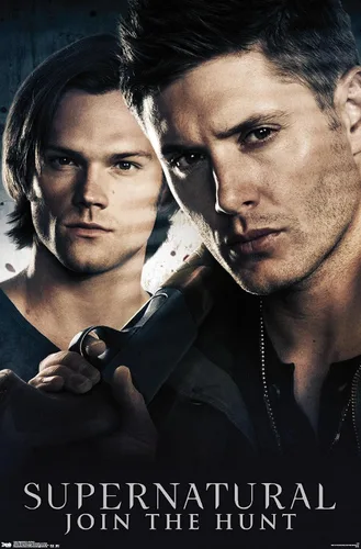 Miniatura 9 de Trends International Supernatural - Póster de pared de hermanos, 14.725 x 22.375 pulgadas, versión enmarcada de madera de granero