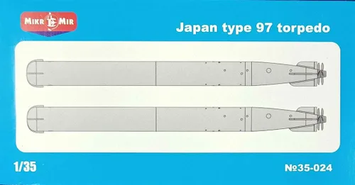 Miniatura 2 de Mikro-mir 35-024 - 1/35 - Torpedo Japón Tipo 97 2 uds.