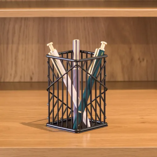 Miniatura 6 de U Brands Vena Collection - Vaso de alambre para lápices