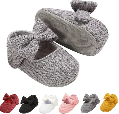 Ohwawadi - Calcetines de forro polar para bebé o niña suaves y calientes botas o zapatos para bebés recién nacidos con estilos de dibujos animados