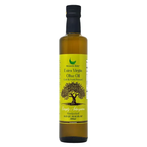 Miniatura 11 de Aceite de oliva virgen extra prensado en frío y fresco Arbequina de Noah's Ark Origen único, alto polifenol - 3L/101 oz