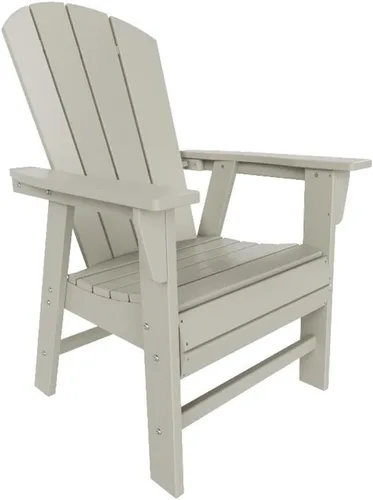Miniatura 22 de Costaelm Sillas de césped, sillas de porche delantero, HDPE balcón, piscina, silla Adirondack, moderna silla de patio al aire libre, salón de resina