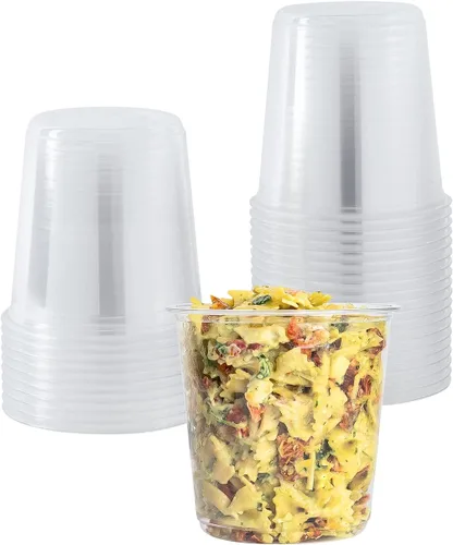 Miniatura 12 de Karat Contenedor Deli Redondo de 8oz PET (117mm), FP-DC8-PET - 500