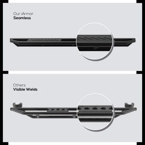Miniatura 5 de APS Estribos de acero inoxidable con armadura lateral de 6.5 pulgadas compatibles con Suburban Yukon XL 2005-2020 (no incluye Z71 Hybrid)