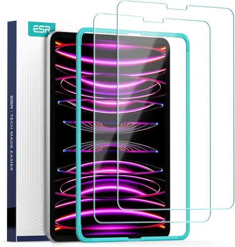 Miniatura 13 de ESR Paquete de 2 protectores de pantalla para iPad Air de 5ª/4ª generación (2022/2020), iPad Pro de 11 pulgadas (2022/2021/2020/2018), película