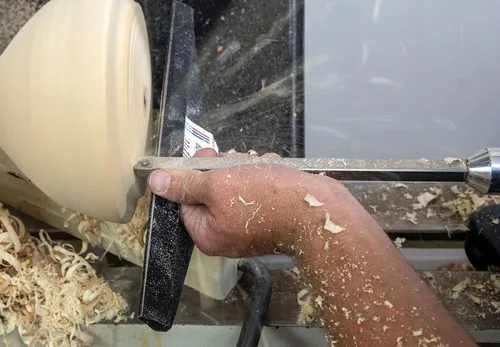 Miniatura 3 de Simple Woodturning Tools - Herramienta de torno de madera más áspera y simple de carburo más mango intercambiable de agarre de espuma de 17