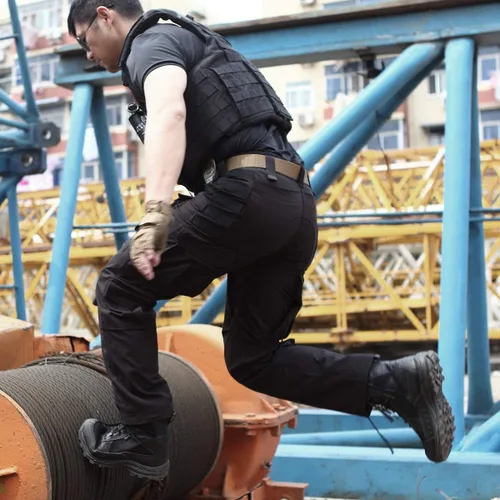 Miniatura 6 de Free Soldier - Pantalones tácticos tipo cargo para hombre para uso en exteriores