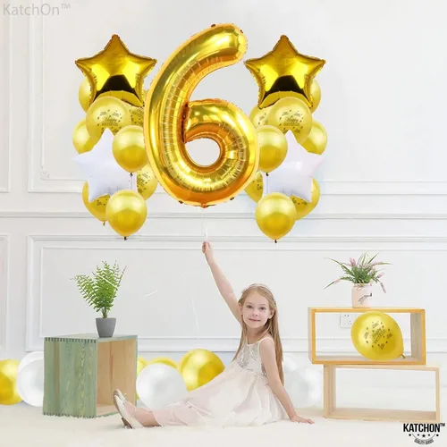 Miniatura 1128 de KatchOn, Globo grande azul número 2 de 40 pulgadas Decoraciones de cumpleaños de Baby Shark para niño de 2 años Globo azul número 2 Globo