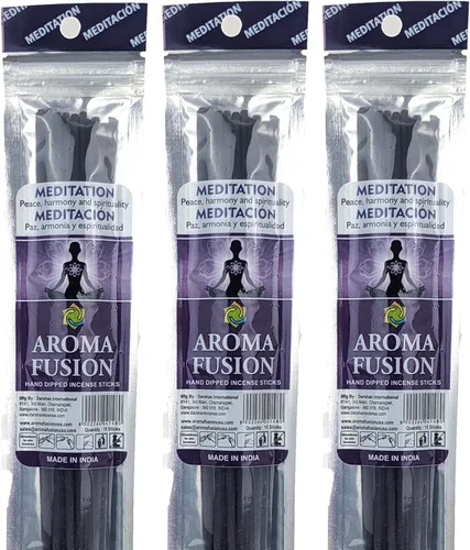 Miniatura 7 de Incienso prémium sumergido a mano de 11 pulgadas, paquete de 3 (15 varillas por paquete) - Elige tu aroma (Clean Home)