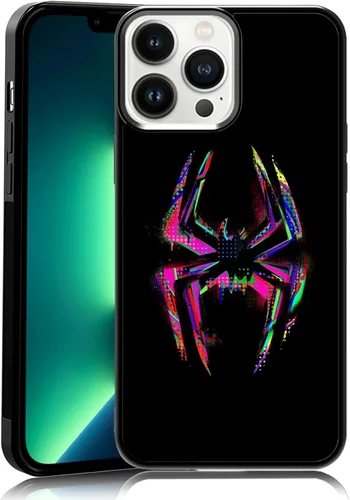 Miniatura 24 de Morales Punk Gwen - Funda protectora para iPhone 11 Pro, Spiderverse negro TPU a prueba de golpes, funda protectora para iPhone, linda funda