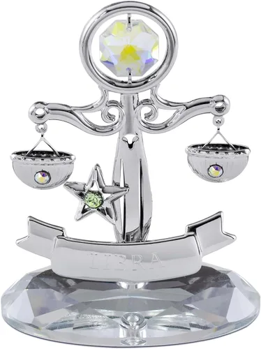 Miniatura 16 de CRYSTOCRAFT Regalo de sagitario, adorno de constelación con cristal austriaco, adorno de cristal de signo del zodiaco, colección de decoración