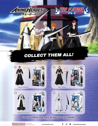 Miniatura 6 de ANIME HEROES - Bleach - Figura de acción Abarai Renji