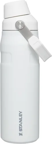 Miniatura 59 de Stanley IceFlow - Botella de agua de flujo rápido, tapa de boquilla en ángulo, ligera y a prueba de fugas para viajes y deportes, acero inoxidable