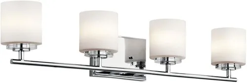 Miniatura 4 de Kichler 45502CH O Hara Bath 3-Light Halógeno, Cromo