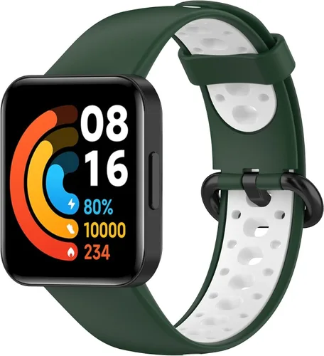 Miniatura 8 de Senter Correa de repuesto deportiva de silicona suave para reloj inteligente Redmi Watch 2 Lite