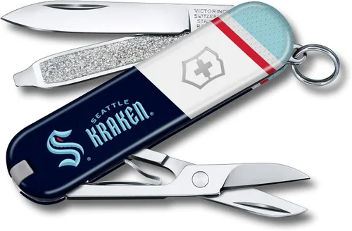 Miniatura 11 de Cuchillo del Ejército Suizo Victorinox Classic SD - Cuchillo de bolsillo compacto de 7 funciones de fabricación suiza con hoja pequeña