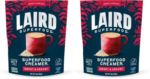 Miniatura 27 de Laird Superfood Creamer - Crema en polvo sabor a cacao, 8 onzas