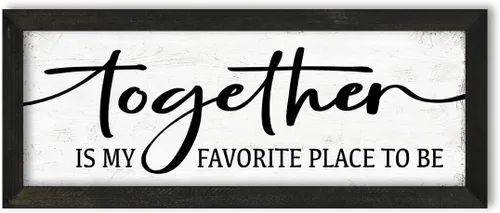 Miniatura 10 de YPY Letrero con texto en inglés "Always Kiss Me Goodnight" (Always Kiss Me Goodnight): pintura que absorbe el sonido, arte de pared – Decoración