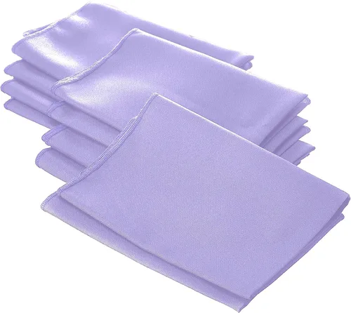 Miniatura 50 de LA Linen Paquete de 10 servilletas de popelina de poli, servilletas de tela suave, servilletas lavables y reutilizables, servilletas de mesa