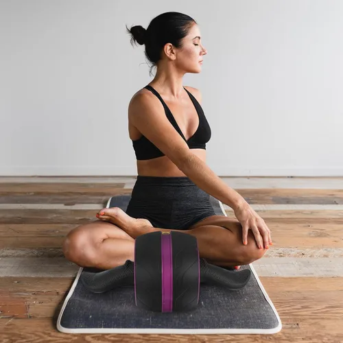 Miniatura 9 de Rueda de rodillo abdominal de rebote automático, equipo de fitness para gimnasio en casa, entrenamiento de fuerza central y entrenador abdominal