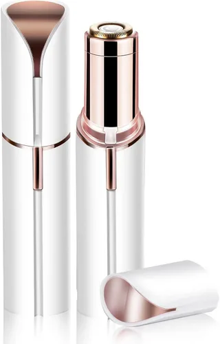 Depilación facial para mujeres, mini removedor de pelo, afeitadora eléctrica, depiladora portátil de bikini para labios, barbilla, axila, melocotón