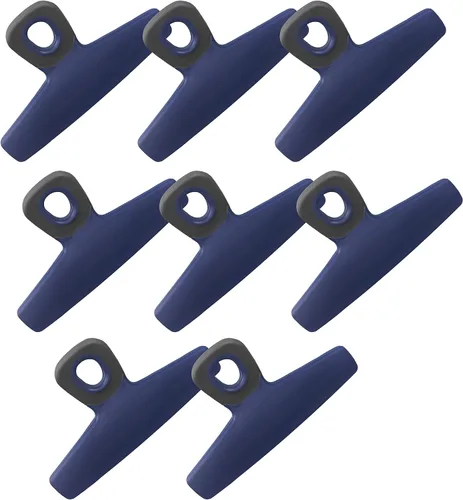 Miniatura 8 de COOK WITH COLOR Clips para alimentos – Clips anchos y resistentes, clips grandes para bolsas para almacenamiento de alimentos con agarre hermético