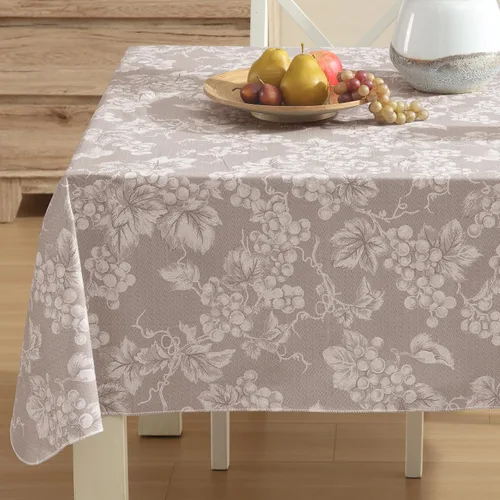 Miniatura 16 de Grapevines - Mantel de vinilo pesado de franela de vinilo de calibre 4 con estampado de uva contemporánea, para interiores y exteriores, cuadrado