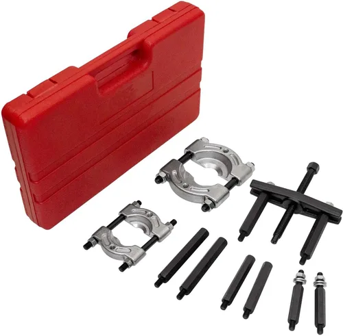 OEMTOOLS 27236 Juego de extractor de rodamientos tipo barra de 5 toneladas, divisor de rodamientos y kit de extractor de engranajes para