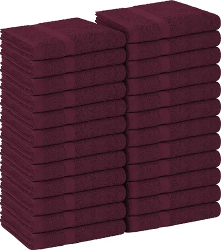 Miniatura 33 de Utopia Towels, Paquete de 24 toallas de salón, no a prueba de blanqueador, 16 x 27 pulgadas, toallas de algodón altamente absorbentes para manos