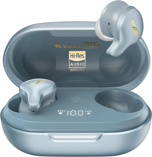 Miniatura 11 de TOZO Golden X1 - Auriculares inalámbricos Bluetooth compatibles con LDAC HD de audio-decodificación de audio, OrigX de alta resolución inalámbrico