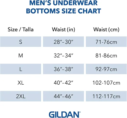 Miniatura 6 de Gildan - Calzoncillos tipo bóxer elásticos de algodón para hombre, paquete múltiple