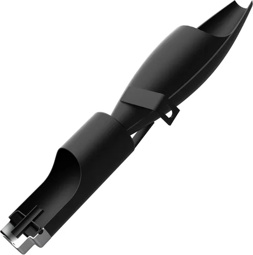 Miniatura 3 de Tubo de escape de silenciador de 2 tiempos con cámara de expansión, diseño en ángulo con junta de tubo, compatible con bicicletas de bolsillo CAG