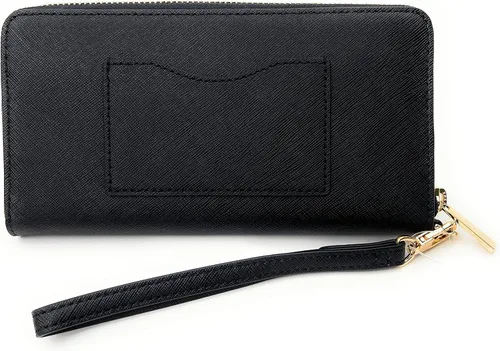 Miniatura 3 de Tory Burch Emerson Wristlet Zip Continental para mujer (negro), Negro