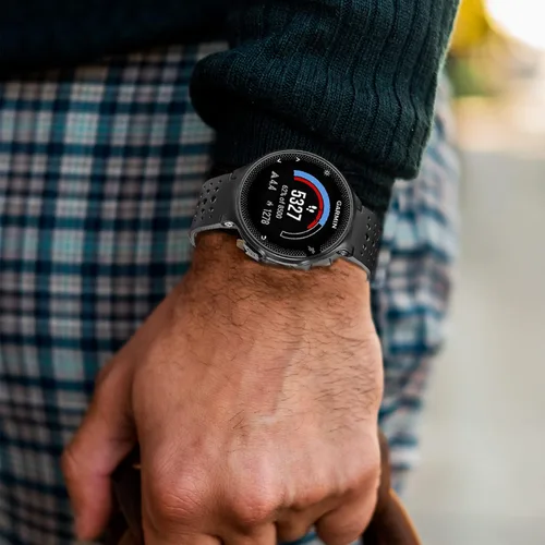 Miniatura 5 de Para Garmin Forerunner 735XT/220/230/235/235 Lite/620/630 de silicona de repuesto para reloj de pulsera Garmin Forerunner 235 Smartwatch hombres