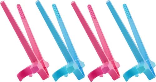 Miniatura 11 de Palillos de dedo para jugadores - 4 piezas de palillos para jugadores, agarre de bocadillo, herramienta para chips, herramienta para chips con dedos